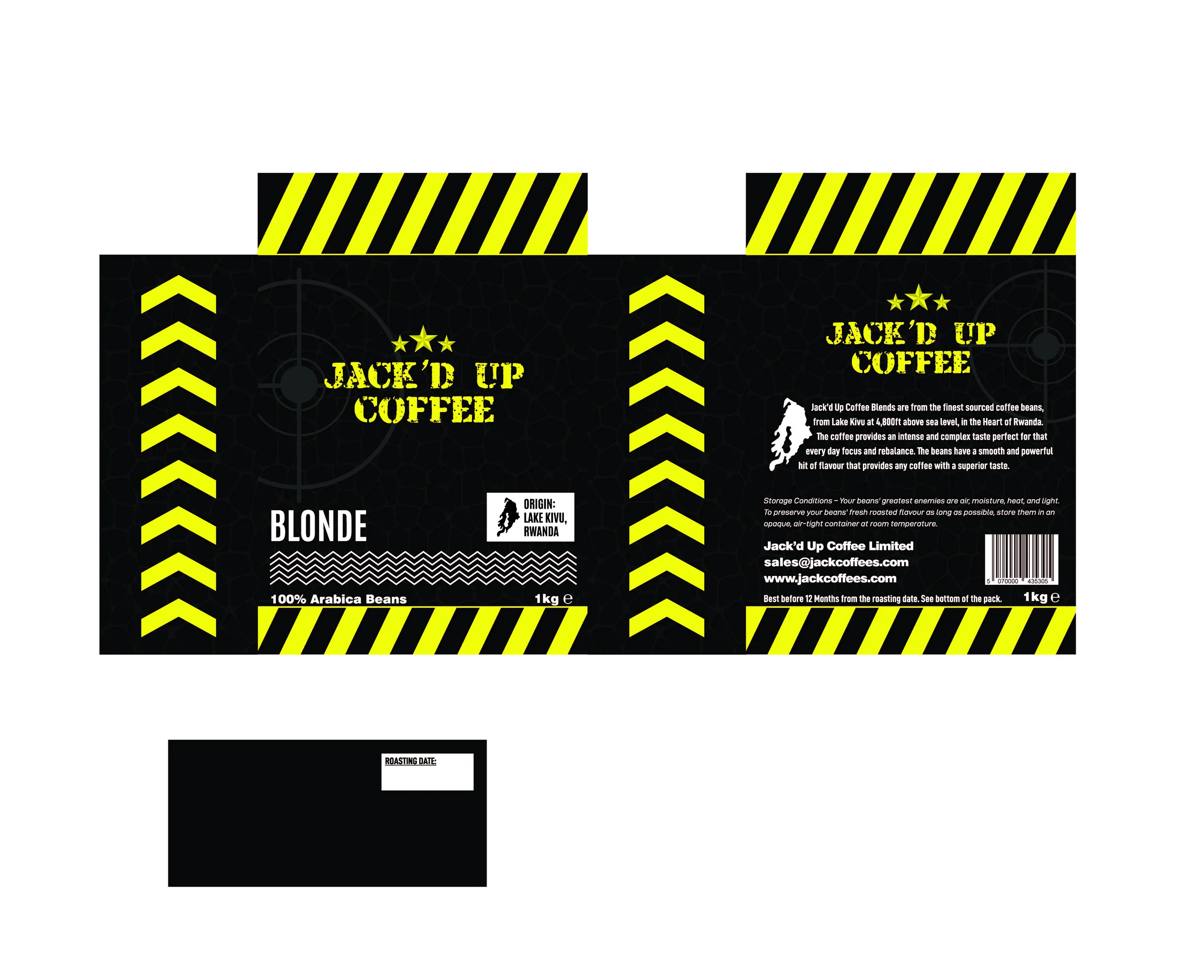 Jack’d Up Coffee Packaging — view 1 by Satori Design Studio