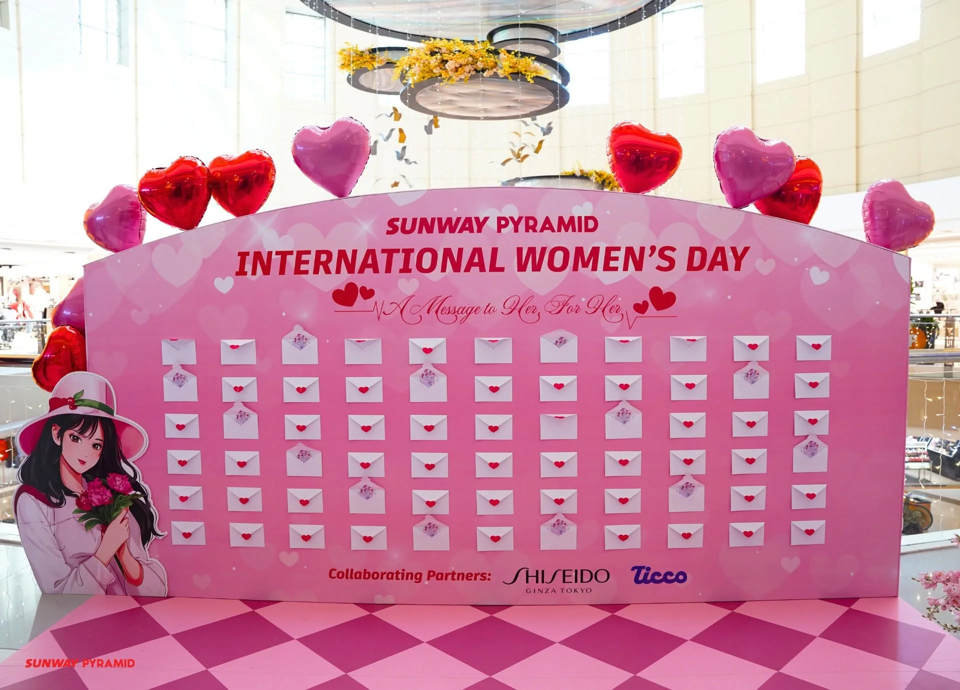 Sunway Pyramid Women’s Day — view 2 by Satori Design Studio
