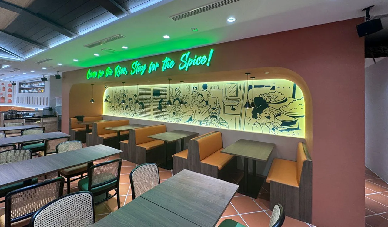 Spice Guys BLR KLCC Finished Interior Wall