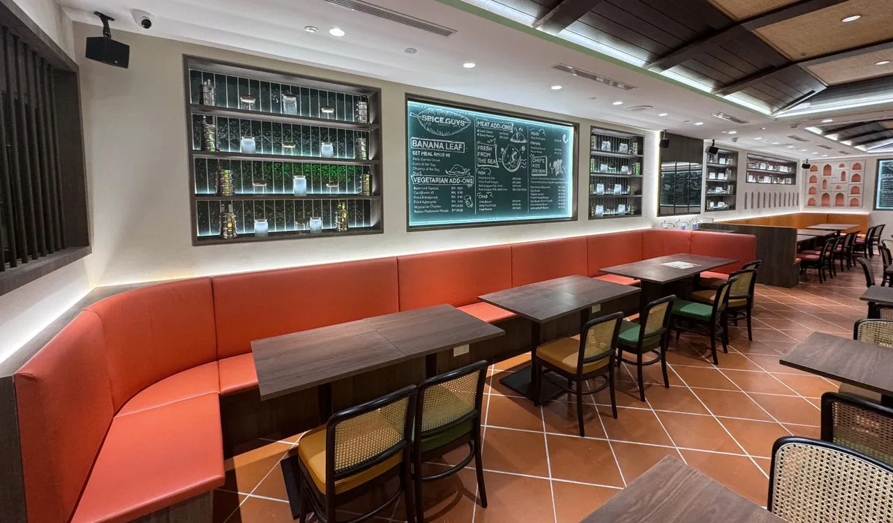 Spice Guys KLCC BLR Finished Interior Wall