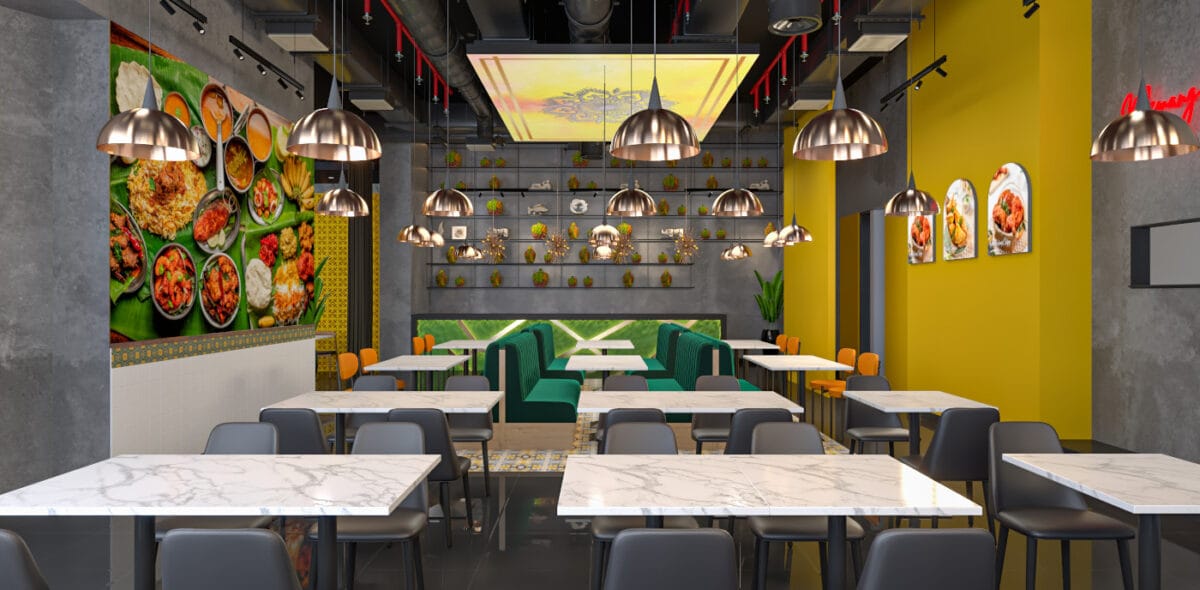 KL Gateway Mall Interior Design Restaurant