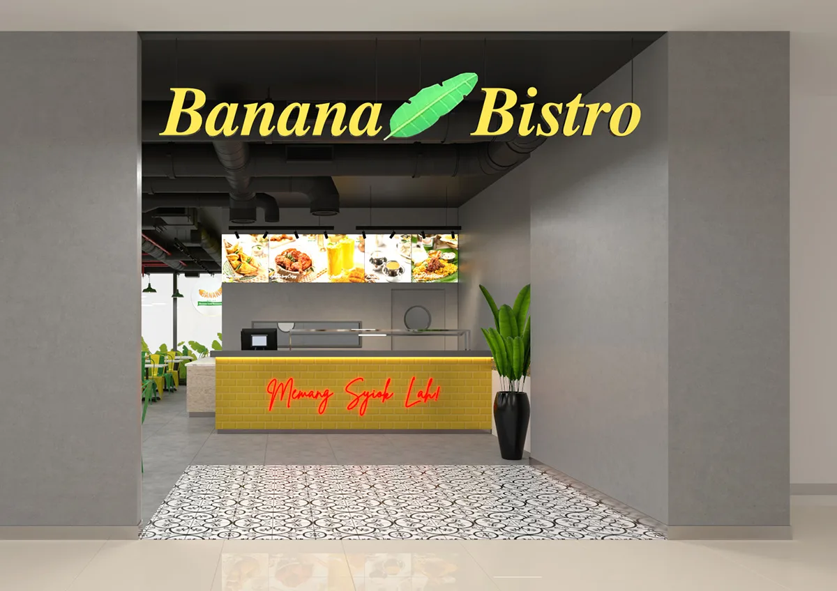 Banana Bistro Menara UOA Selangor Entrance